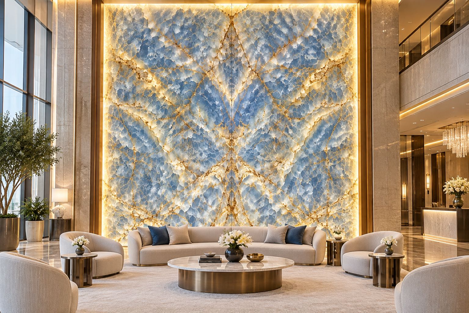 Golden Blue Onyx - Main View