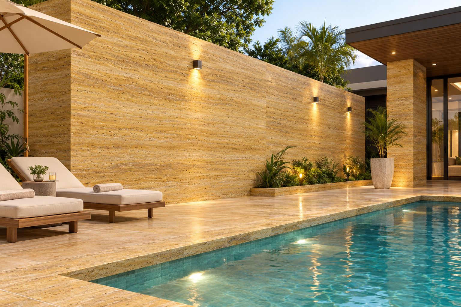 Lemon Travertine - Main View