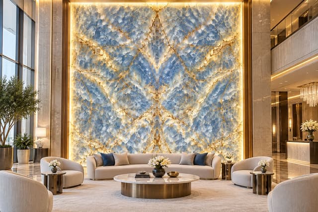 Golden Blue Onyx